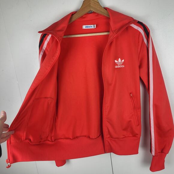Adidas Firebird Athletic Stripe Running Track Lightweight Jacket | Size Small - Picture 3 of 11